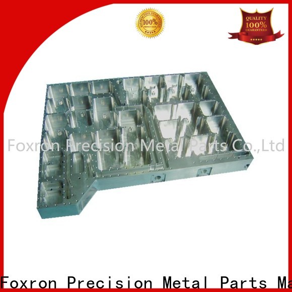 Foxron aluminum fabrication parts cnc machined parts for telecom housing