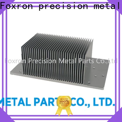 Foxron skived extruded heat sink cnc machined parts for electronic sector