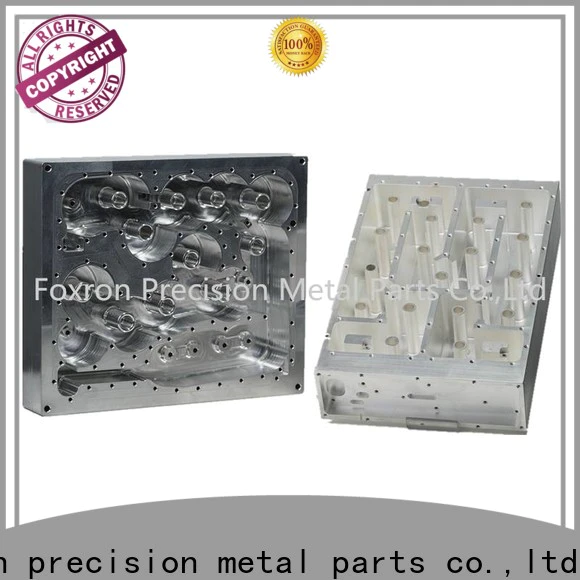 Foxron telecom parts cnc machined parts for aluminum housing