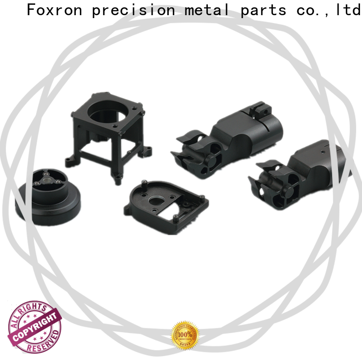 Foxron professional oem electronic parts with anodized surface for audio chassis