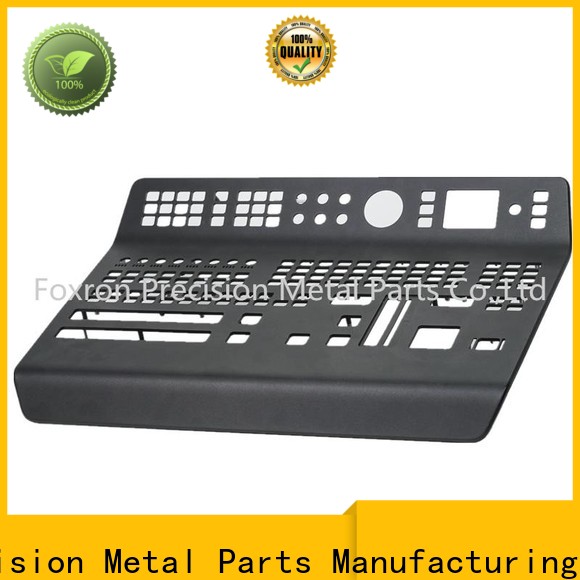 customized electronic component with anodized surface for audio chassis