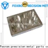 Foxron superior quality aluminum cnc parts with silver plating wholesale