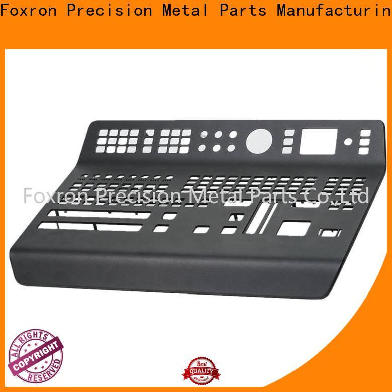 high quality precision cnc machined parts with anodized surface for audio control panels