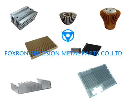 Foxron aluminum alloy extruded heat sink manufacturer for electronic sector-1