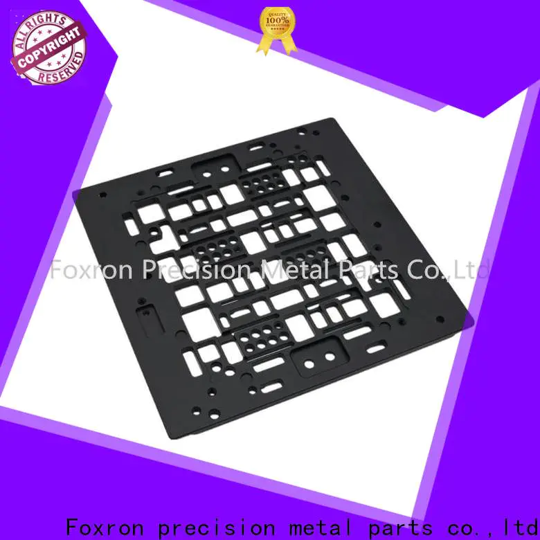 Foxron custom aluminum parts supplier for electronic bracket
