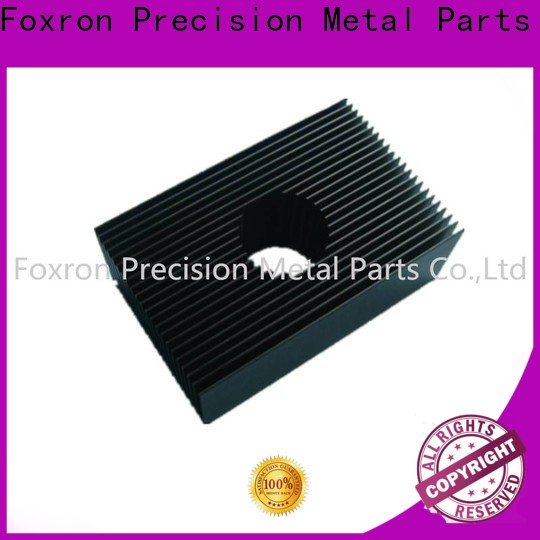 Foxron skived fin heat sinks cnc machined parts for electronic sector