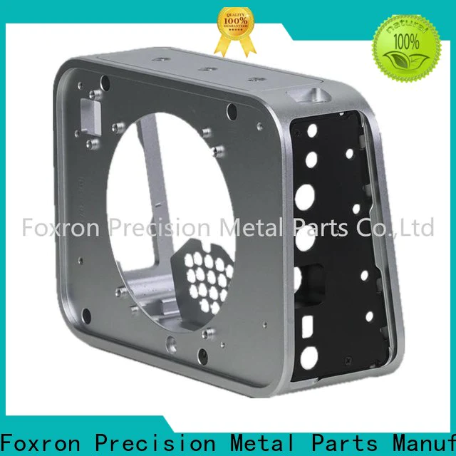 Foxron customized extruded aluminum enclosure electronic components for audio cases
