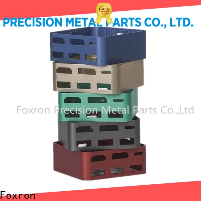 Foxron customized extruded aluminum enclosure supplier for consumer electronic bracket