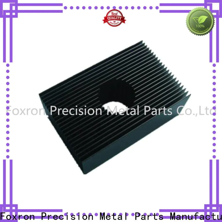 Foxron wholesale extruded aluminum heatsink with anodizing process for electronic sector