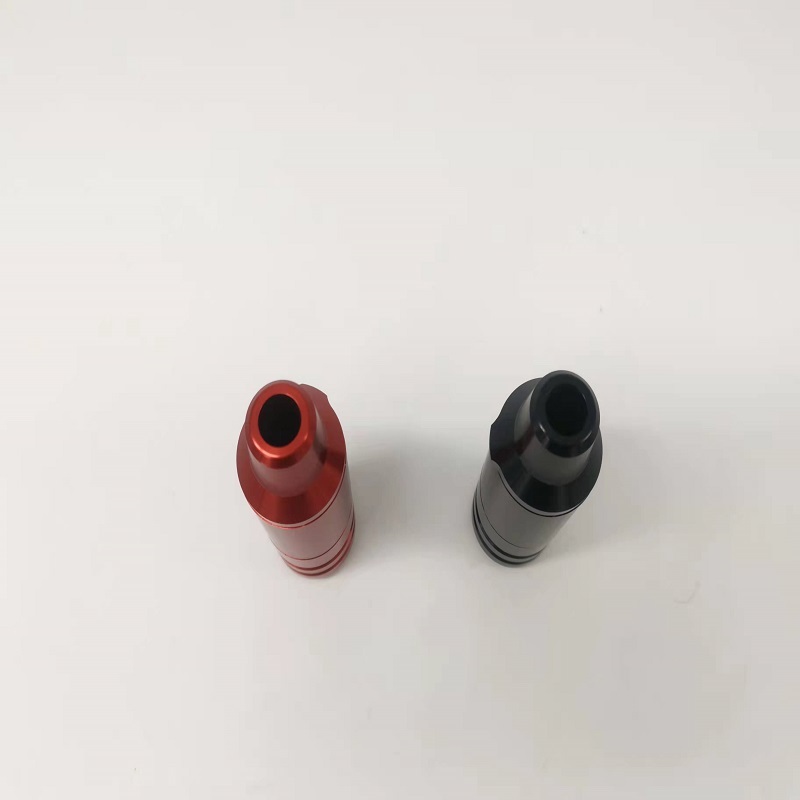 High precision CNC turned parts with color surface treatment