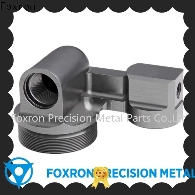 Foxron aluminum alloy custom auto parts cnc machined parts for sale