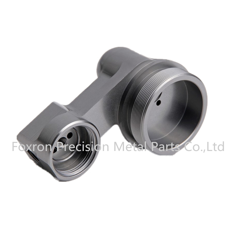 Aluminum alloy CNC machined parts automobile parts with powder coated surface treatment