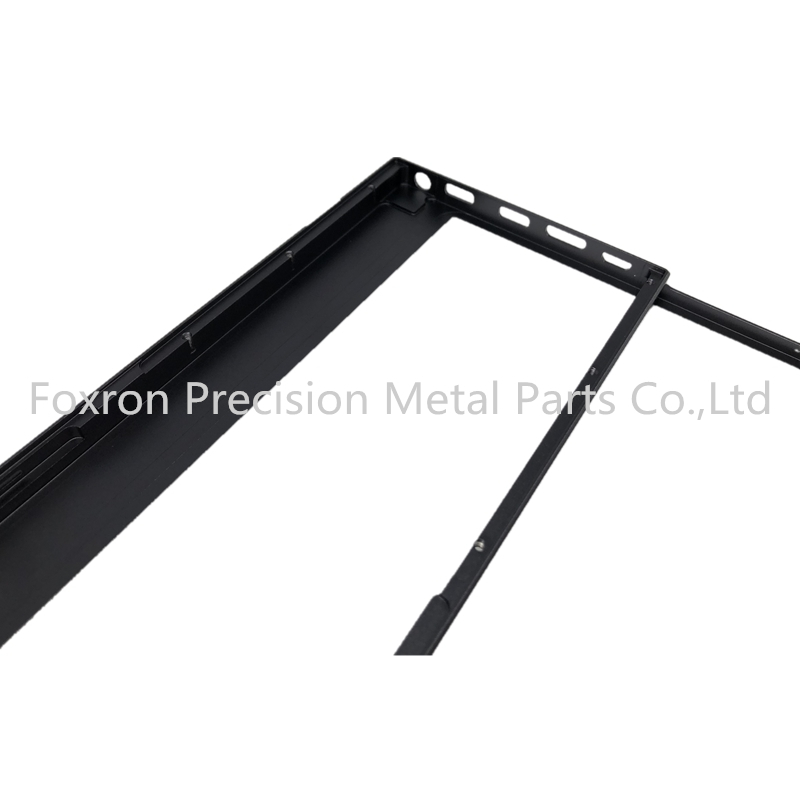 Aluminum extrustions CNC machined parts electronic frame for portable display monitor
