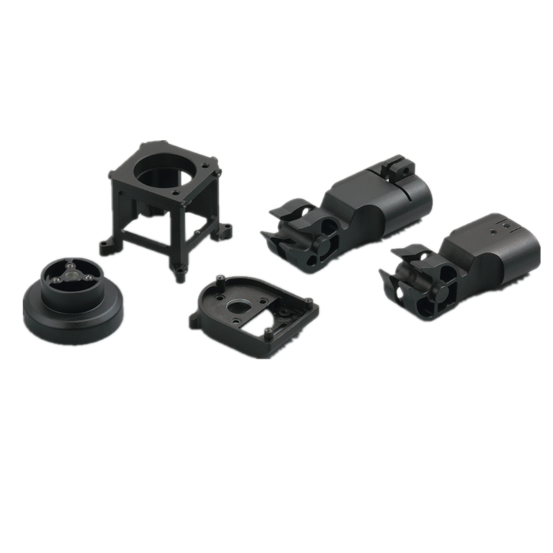 Parts manufacturer drone parts drone base cnc machining parts with black anodizing