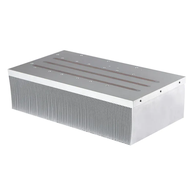Custom aluminum soldering heat pipe heatsink cooling welding heat sink for amplifier cooler power supplier