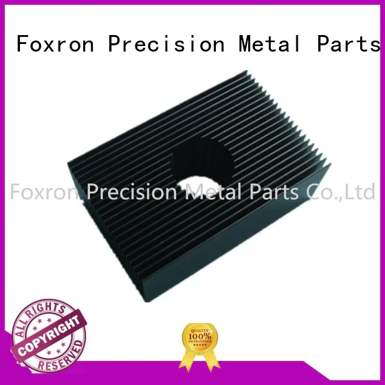 Foxron high quality aluminum heat sink suppliers with anodized surface treatment for led light