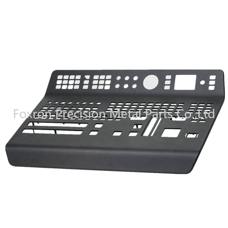 high quality precision cnc machined parts with anodized surface for audio control panels-1