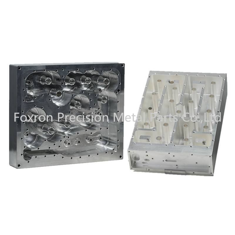 Customized CNC machined parts aluminum housings for telecom parts