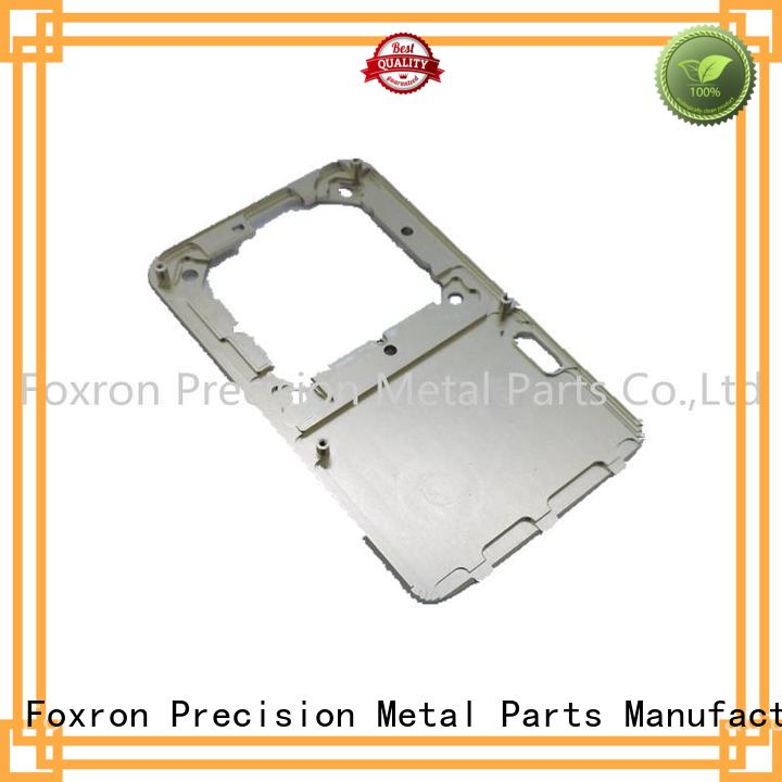 Foxron cnc electronic components metal stamping parts for audio chassis