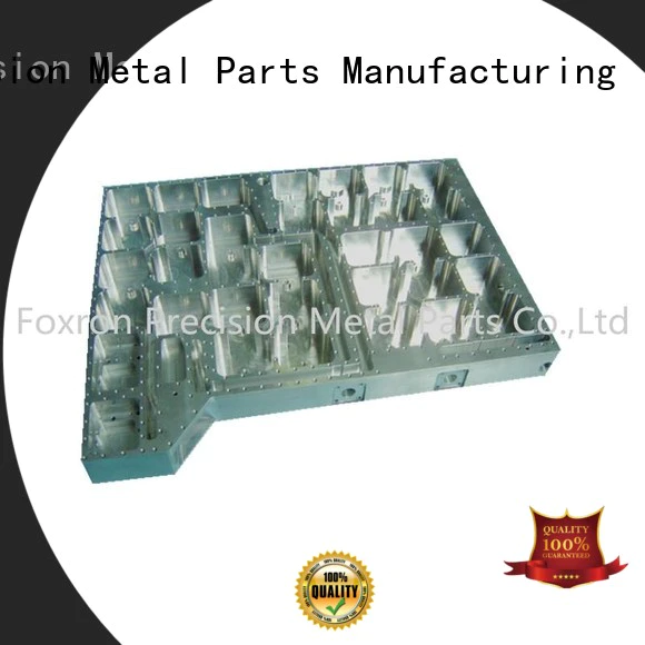 Foxron superior quality aluminum fabrication parts cnc machined parts for telecom housing