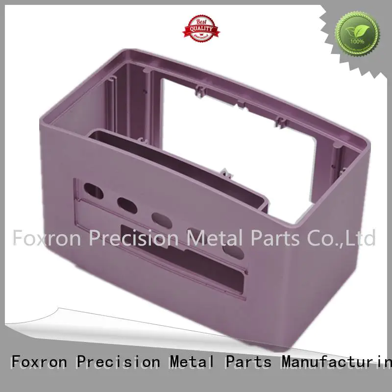 Foxron aluminum alloy metal enclosure manufacturers with customized service for audio cases