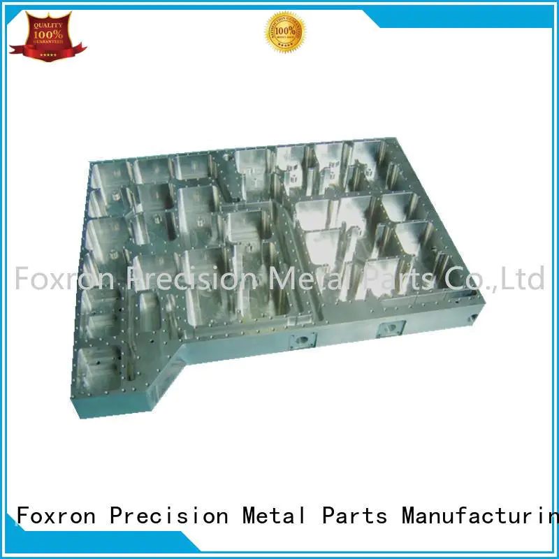 Foxron top aluminum fabrication parts with silver plating wholesale