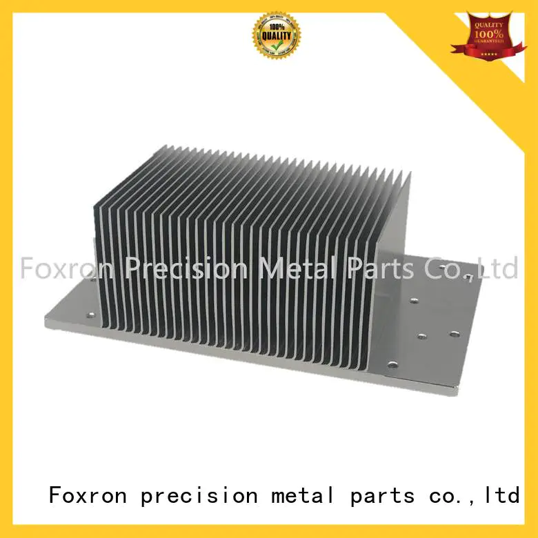 Foxron hot sale aluminum heat sink suppliers with anodized surface treatment for sale
