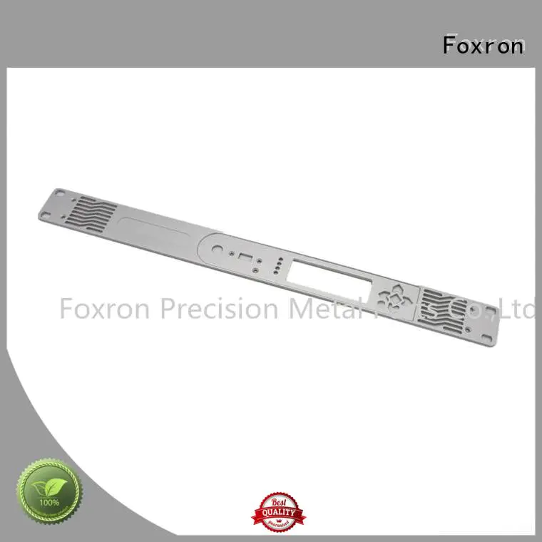 Foxron high quality extruded aluminum panels supplier for electronic bracket