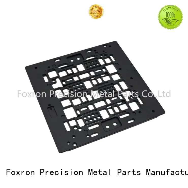 Foxron precision custom aluminum sheet electronic components for electronic bracket