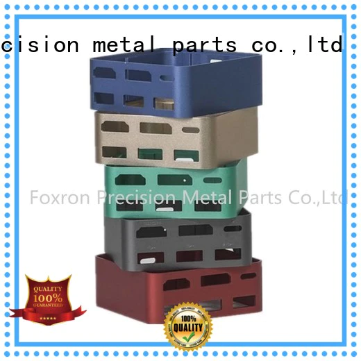 Foxron aluminum extrusion factory cnc machined parts for consumer electronic bracket