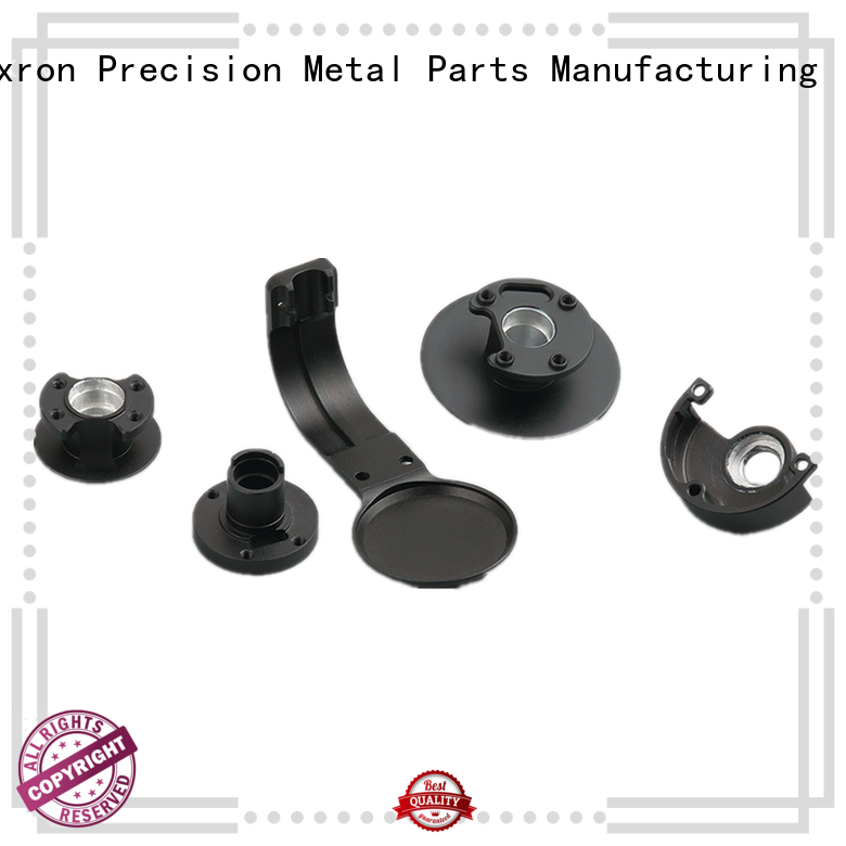 Foxron cnc electronic parts with anodized surface for audio chassis